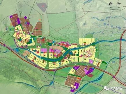 酒泉市最新版城市规划图